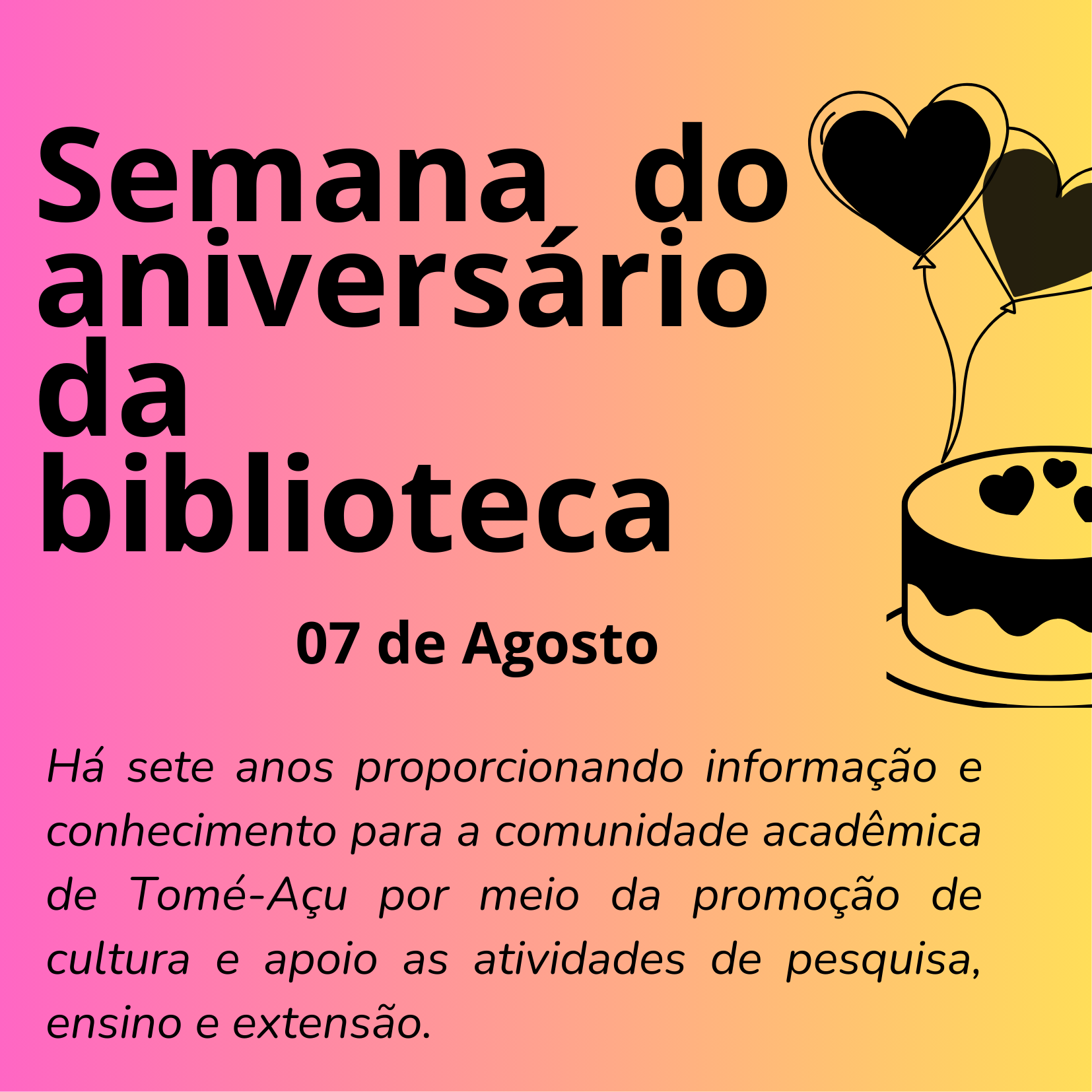 ANIVERSÁRIO BIBLIOTECA